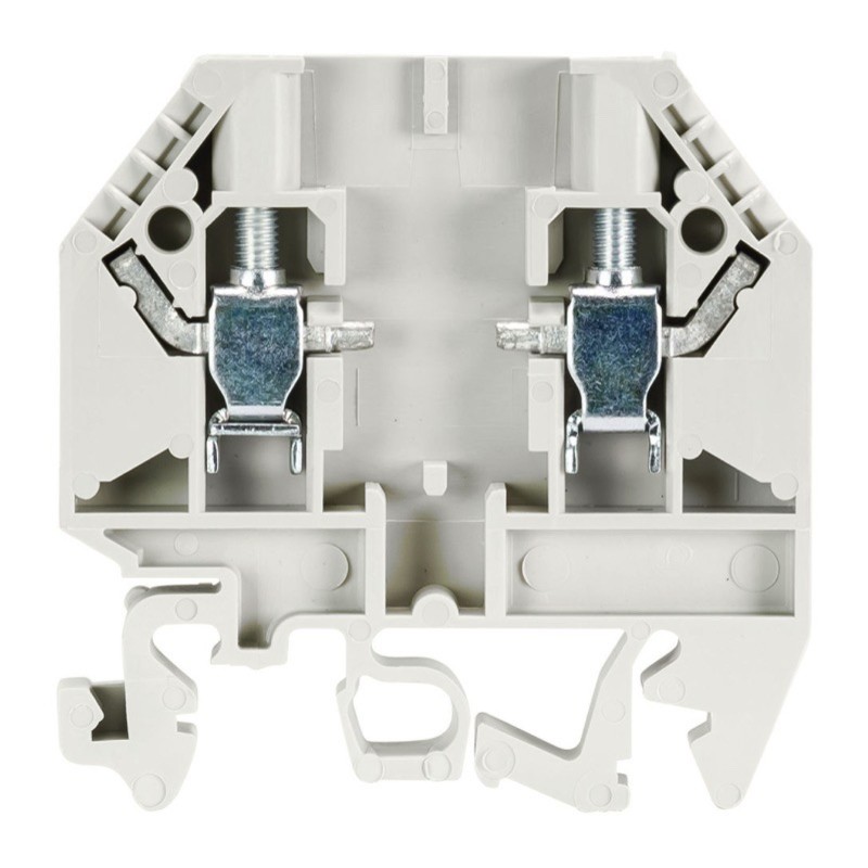 57.504.4055.0 Wieland selos WK 4mm Grey DIN Rail Terminal Base for use with Plug-in Fuse or Diode Carrier WK4 TKG/U/V0