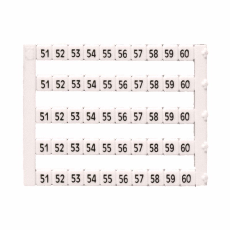 MT5-51-60 IMO MT5 Marking Tag 5 x 5mm Printed 51-60