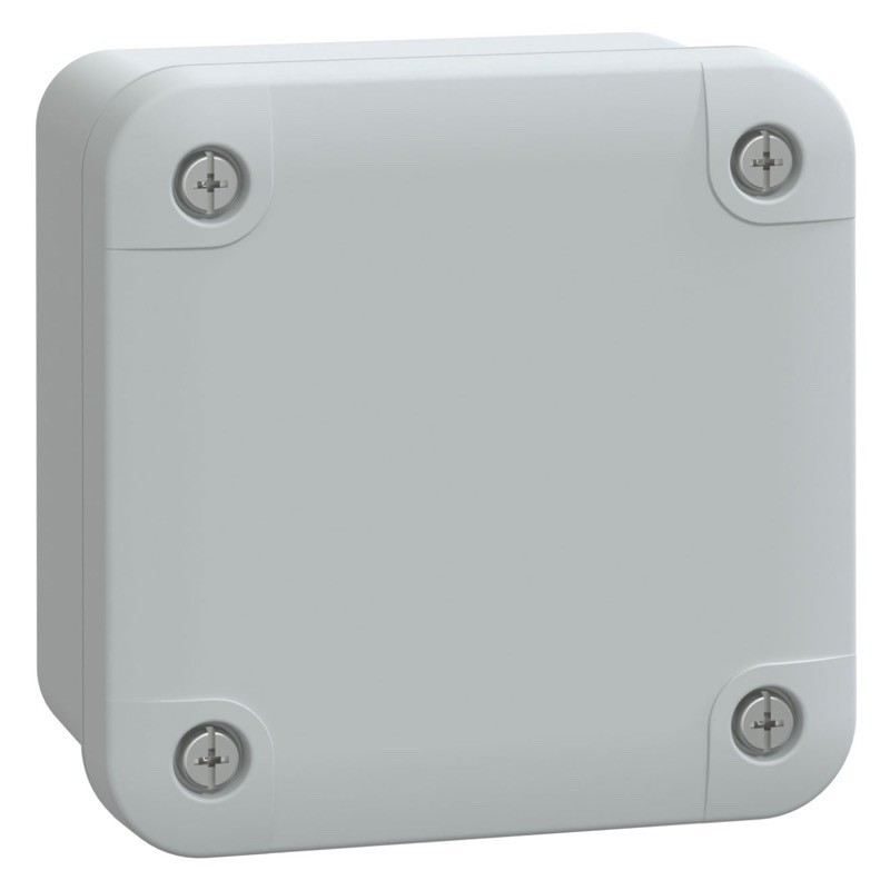 NSYTBP885 Schneider Thalassa TBP Polycarbonate 89 x 89 x 54mmD Enclosure Grey Lid IP66 RAL7035