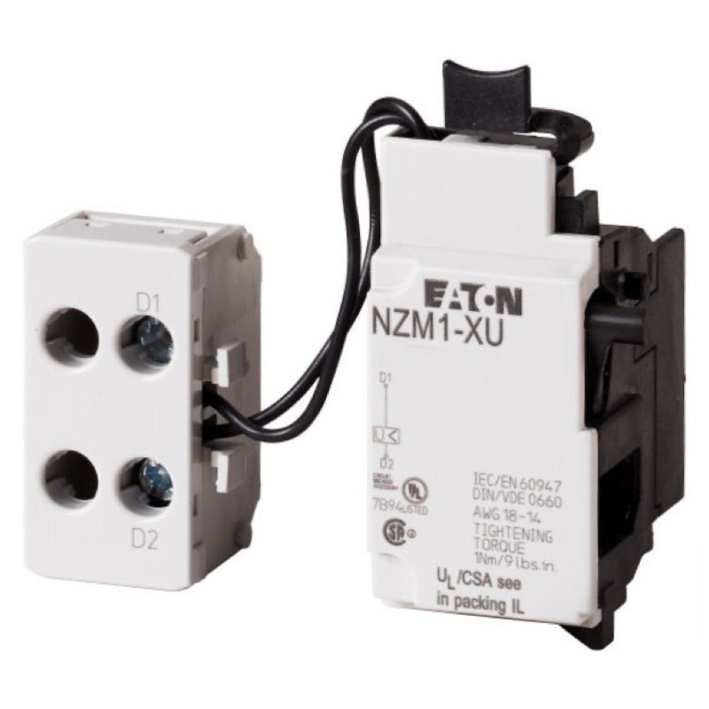 NZM1-XU24VAC Eaton NZM1 Undervoltage Trip 24V AC  