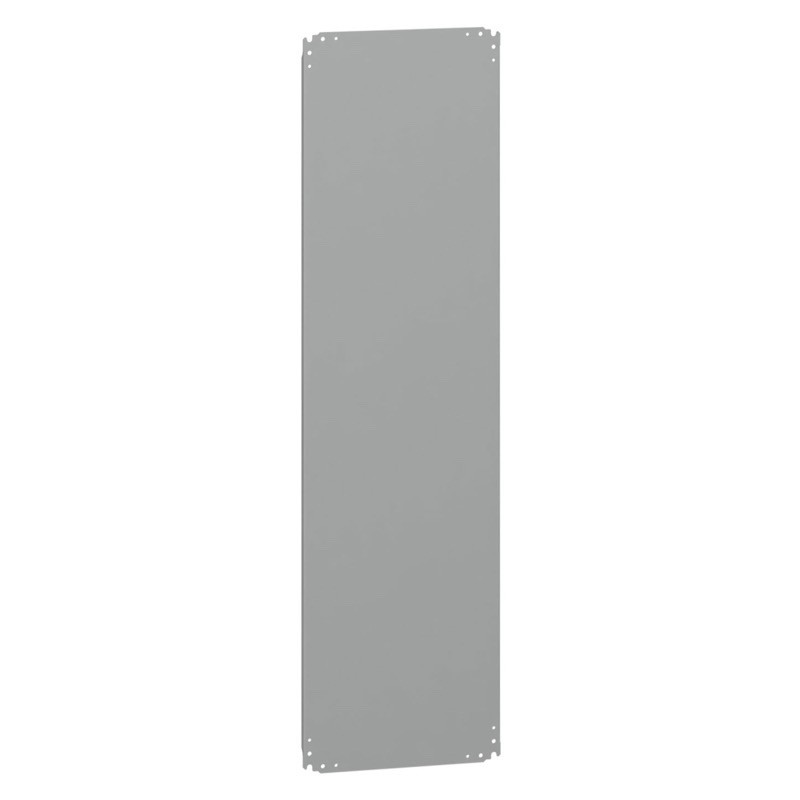 NSYPMM155 Schneider Thalassa PLA Internal Mounting Plate Galvanised Steel Plate 1390H x 375W x 2.5mmD