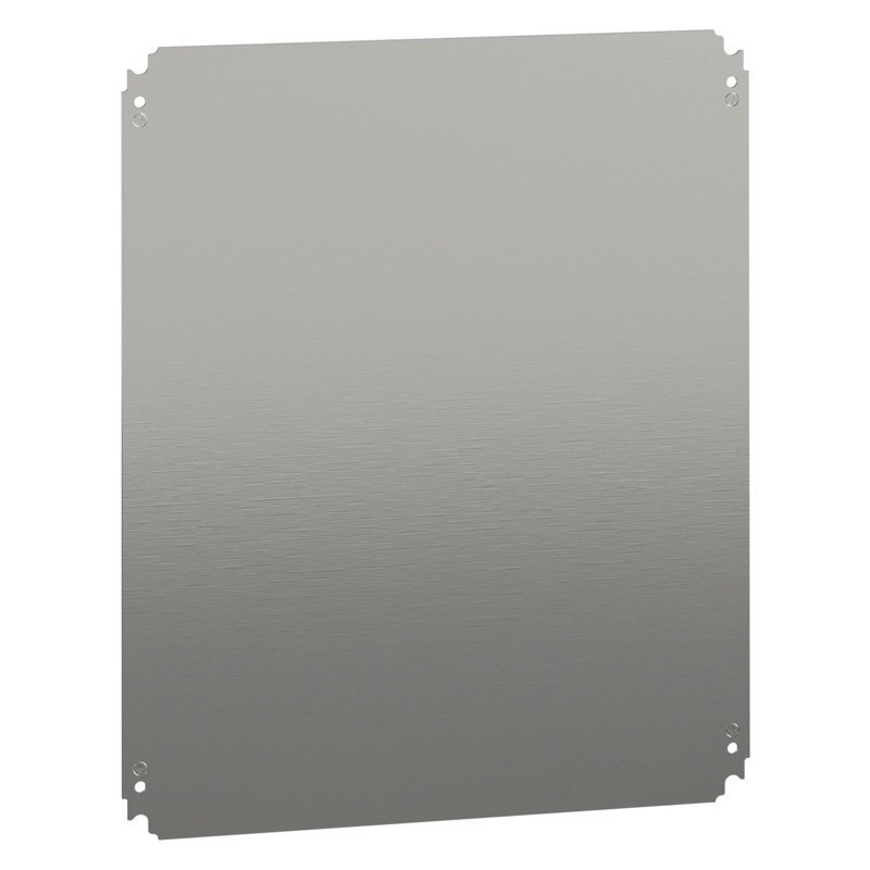 NSYMM65 Schneider Spacial NSYMM Internal Mounting Plate Galvanised Steel Dimensions 550H x 450W x 2mmD