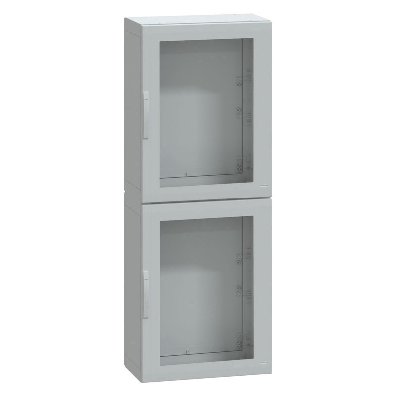 NSYPLA2074TG Schneider Thalassa PLA GRP 2000H x 750W x 420mmD Floor Standing Enclosure IP65 Glazed Doors