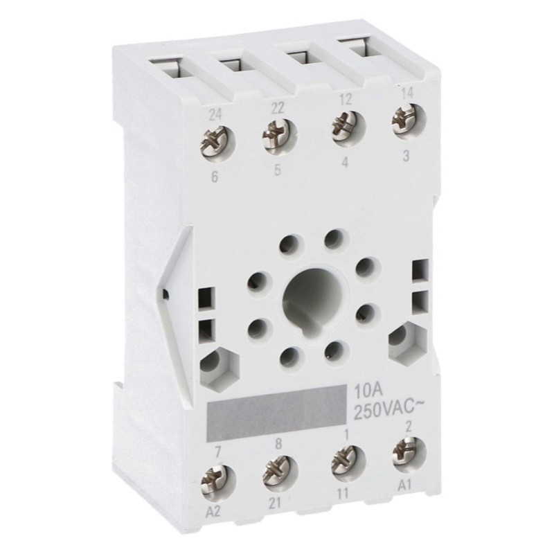 HR7XS1 Lovato HR70 Socket for HR702C Relays with Screw Terminals