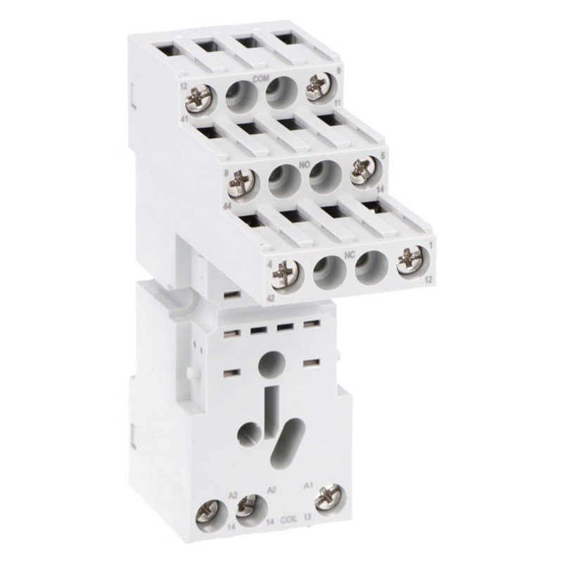 HR6XS21 Lovato HR60 Socket for HR602C Relays with Screw Terminals