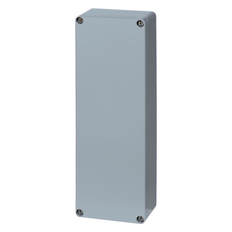 ALN 123608 Fibox ALU Aluminium 125 x 362 x 81mmD Enclosure IP66/67/68 RAL7001