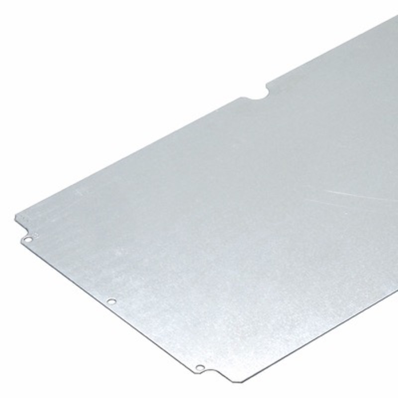 AM 3160 Fibox ALU Mounting Plate 293 x 585mm for ALN Alumimium Enclosure 310 x 600mm