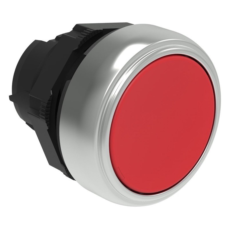 LPCQ104 Lovato Platinum Red Flush Push-push Button Actuator 22.5mm Stayput