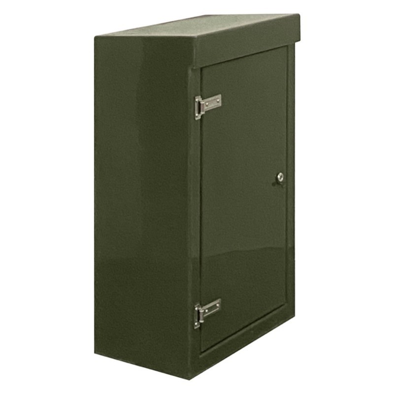 RSC1063GN-SS GRP 1000H x 600W x 350mmD Roadside Cabinet IP55 with Open Bottom Stainless Steel Hinges