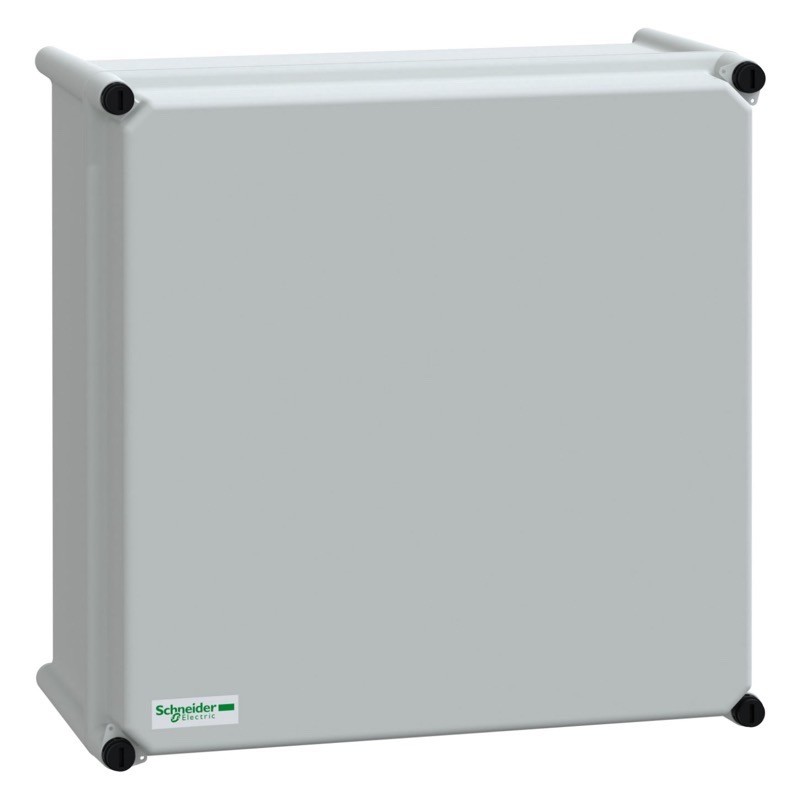 NSYPLSC3636G Schneider Thalassa PLS GRP 360 x 360 x 180mmD Enclosure Low Grey IP66