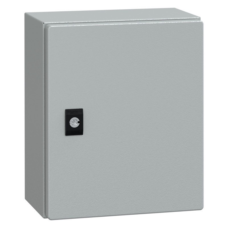 NSYCRN325150 Schneider Spacial CRN Mild Steel 300H x 250W x 150mmD Wall Mounting Enclosure IP66