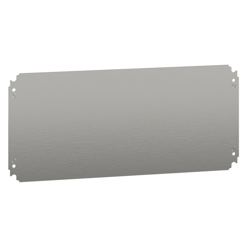 NSYMM36 Schneider Spacial NSYMM Internal Mounting Plate Galvanised Steel Dimensions 250H x 550W x 2mmD