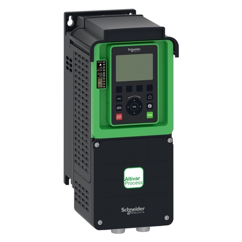 ATV630U22N4 Schneider Altivar Process ATV600 2.2kW Three Phase Supply Voltage 380-480VAC Variable Speed Drive IP21