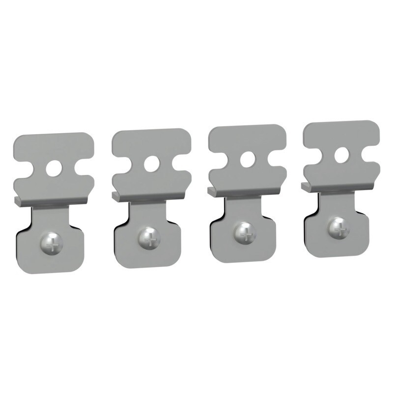 NSYAEFPFSB Schneider Spacial Set of 4 Wall Fixing Brackets for NSYSBM Terminal Boxes