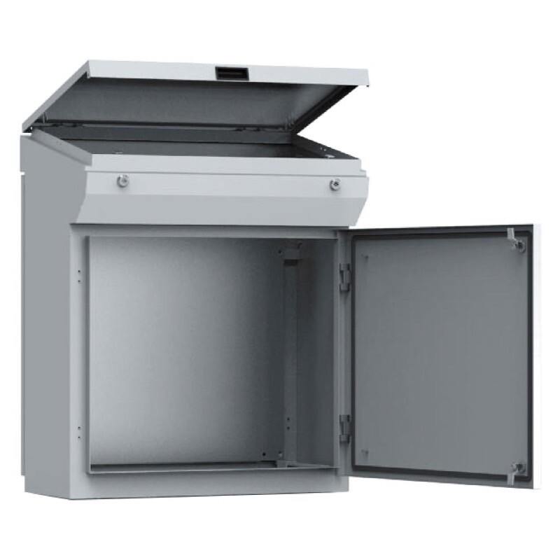 MPGS12-316 nVent HOFFMAN MPGS Desk Console 985H x 1200W x 400mmD Stainless Steel 316L IP55 Double Door