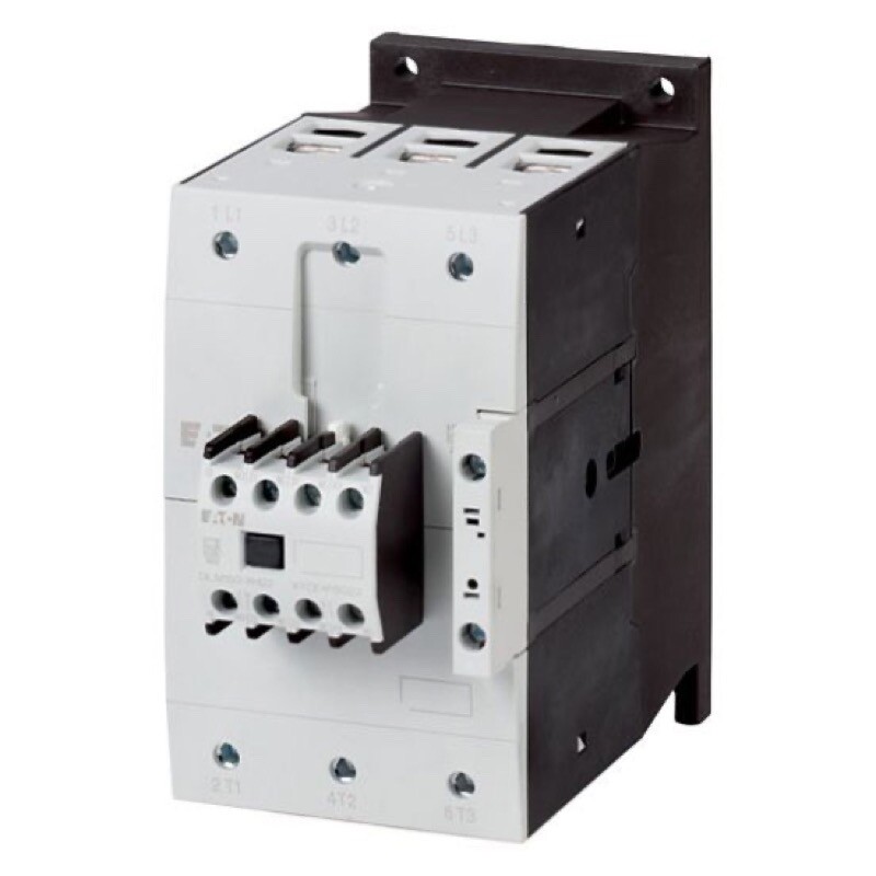 DILM115-22(RAC240) Eaton DILM Contactor 3 Pole 115A AC3 55kW 240VAC Coil 2 x N/O &amp; 2 x N/C Auxiliary