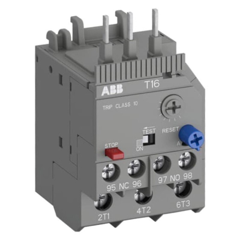 1SAZ711201R1021 ABB T16 0.55 - 0.74A Thermal Overload Relay for AS09 - AS16 Mini Contactors