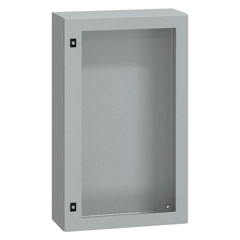 NSYCRN106250T Schneider Spacial CRN Mild Steel 1000H x 600W x 250mmD Wall Mounting Enclosure IP66 Glazed Door