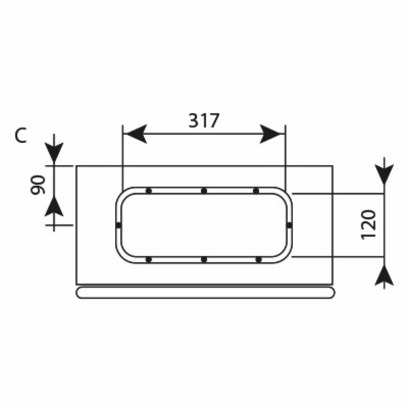 NSYCRN54200T Schneider Spacial CRN Mild Steel 500H x 400W x 200mmD Wall Mounting Enclosure IP66 Glazed Door