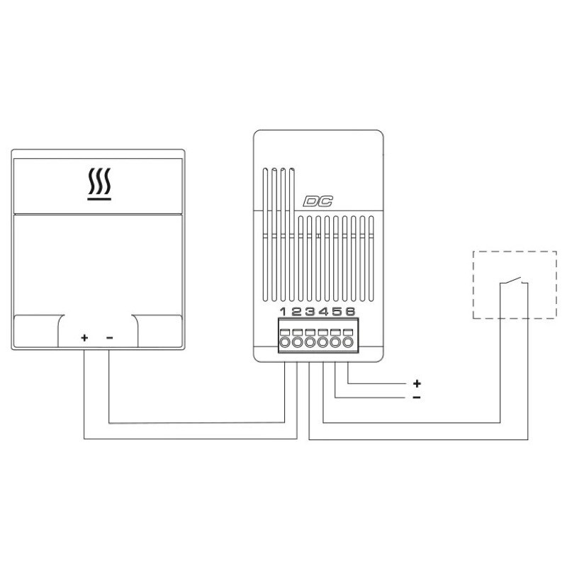 01010.0-20 STEGO DCM 010 Switch Module - DC Line 20-56VDC DIN Rail Fixing N/O Contact Max. Switching Capacity 11A