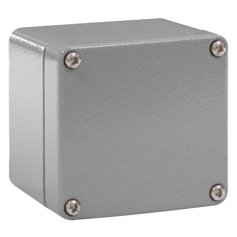 MBA 606030 MULTI-BOX  MBA Aluminium Enclosure 58 x 64 x 34mmD IP66 Painted RAL7001