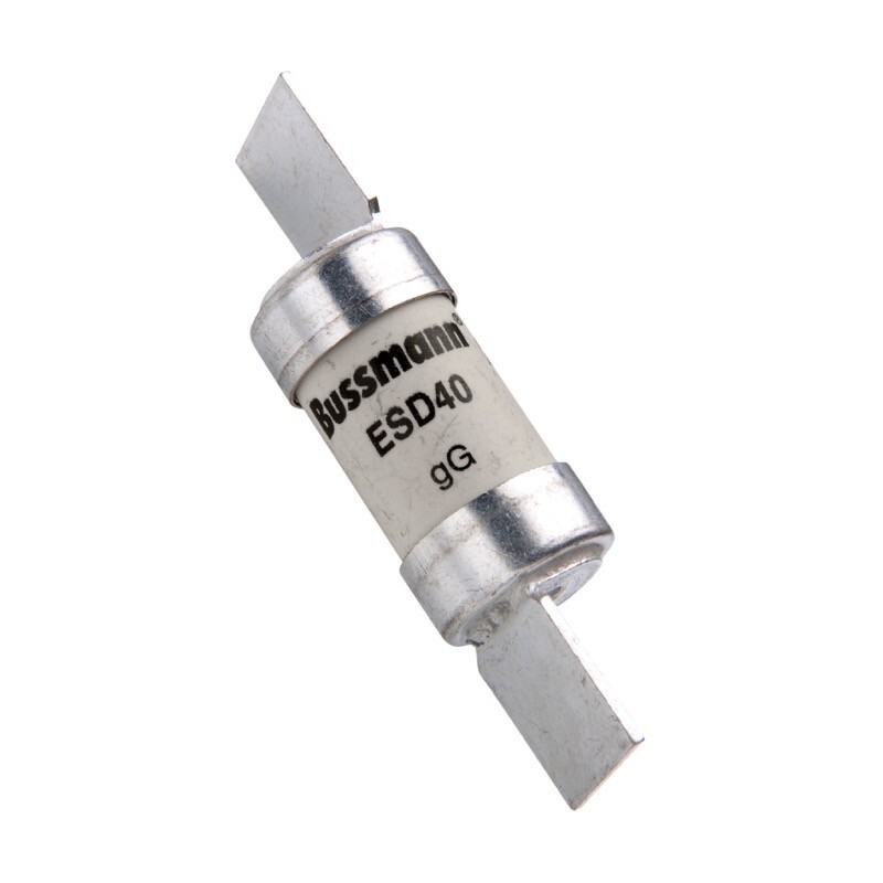 ESD63 Eaton Bussmann ESD 63A gG Fuse BS88 F2 Offset Blade 68mm Overall Length 16mm Blade Length 415VAC Rated