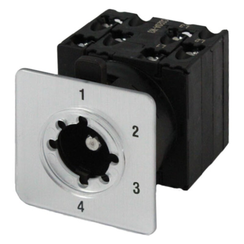 CS20A-ST43 IMO CSxxA Cam Switch 3 Pole 4 Position 20A Step Switch with Legend Plate without Handle