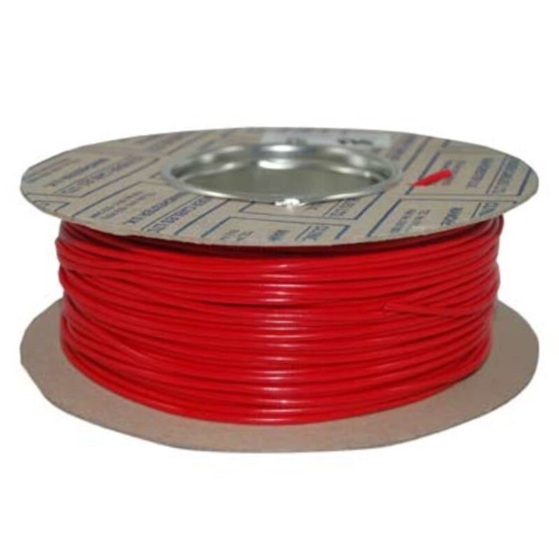 2491B1.0MMRED Clynder 2491B LSZH Cable 1.0mm Red 