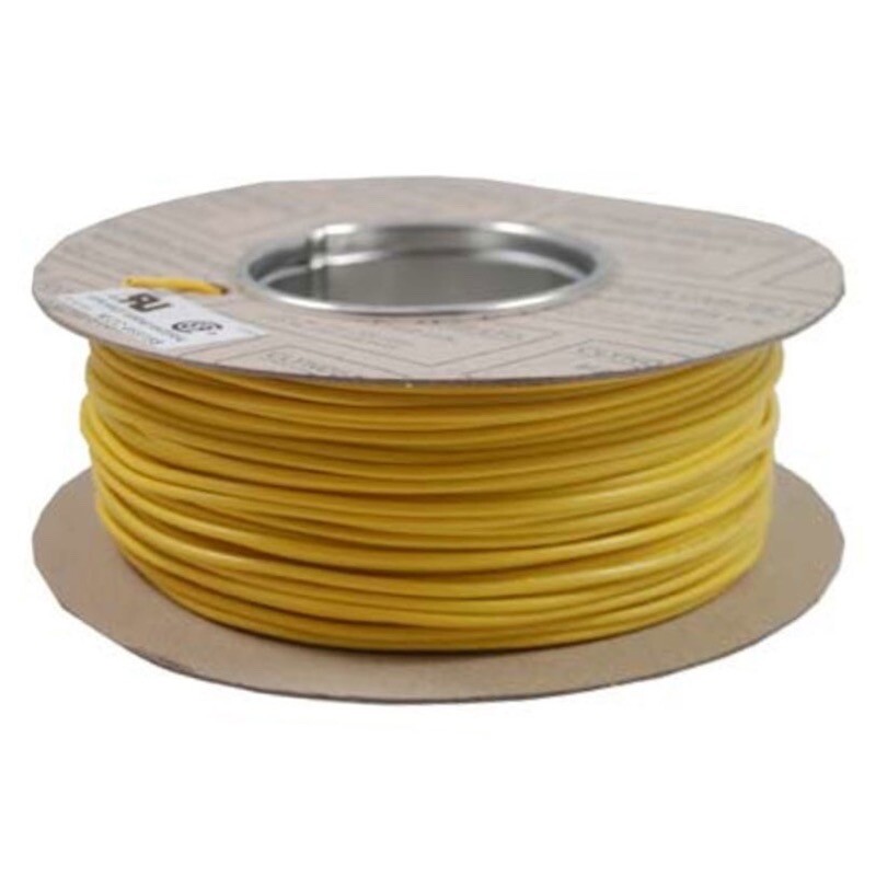 2491B1.0MMYELLOW Clynder 2491B LSZH Cable 1.0mm Yellow 