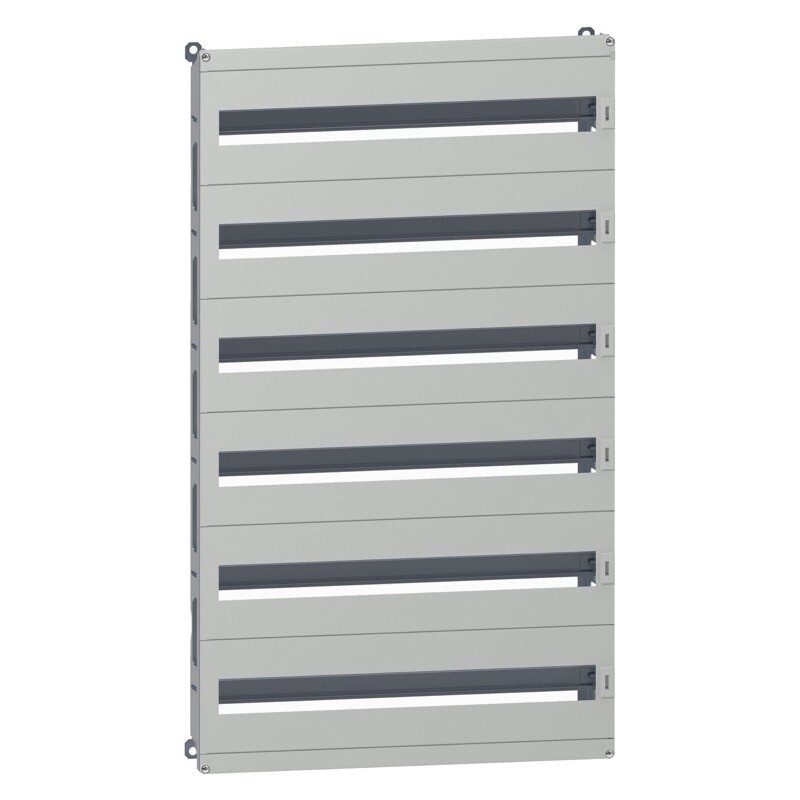 NSYDLM168 Schneider Electric PanelSeT Modular Chassis for 1000H x 600mmW Enclosure 6 Rows of 28 = 168 Modules