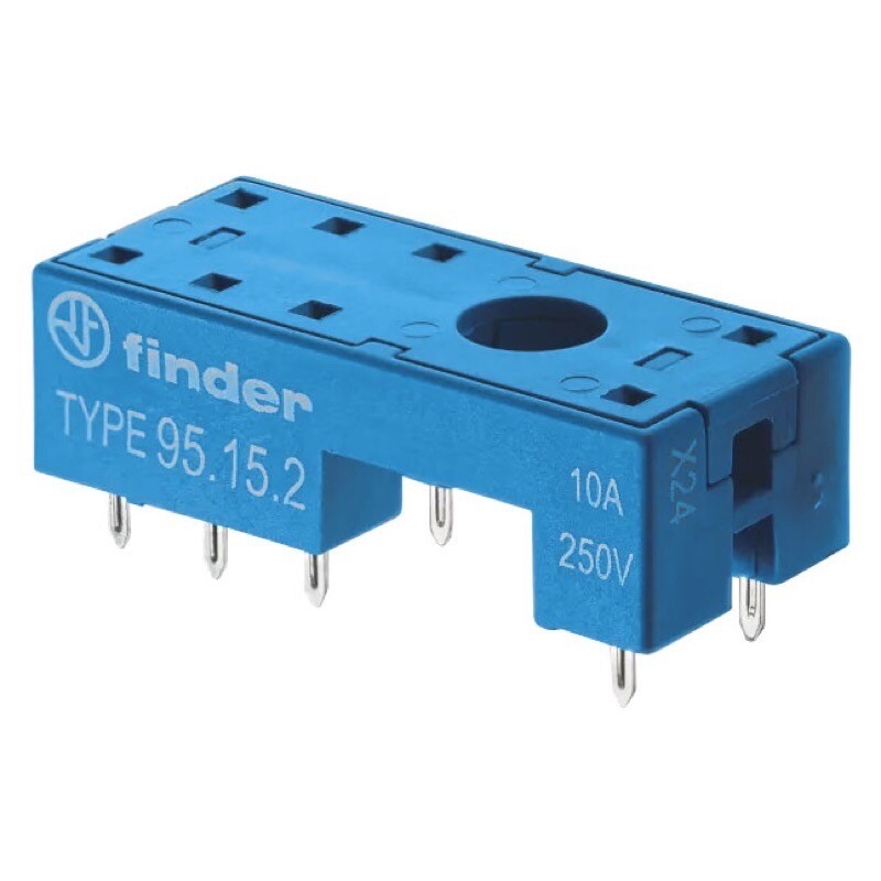 95.15.2SMA Finder Series 95 PCB Mount Socket Double Pole