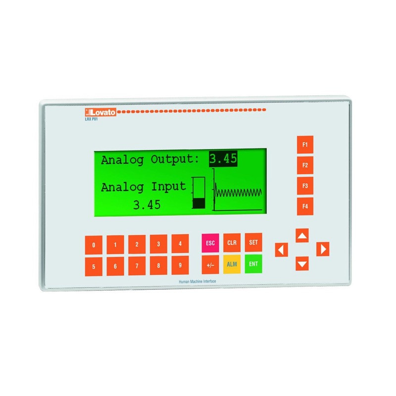 LRXP01 Lovato LRD Operating Panel For LRD-RS232/485 24VDC