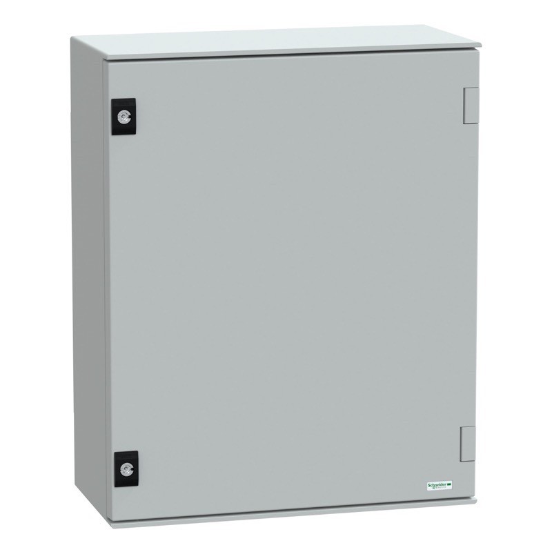 NSYPLM54PG Schneider Thalassa PLM GRP 530H x 430W x 200mmD Wall Mounting Enclosure IP66 Internal Mounting Plate Included