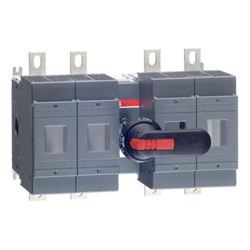 OS400B22N2P ABB OS 400A 4 Pole Switch Fuse for Base Mounting Switch Mechanism Between 2nd and 3rd Pole