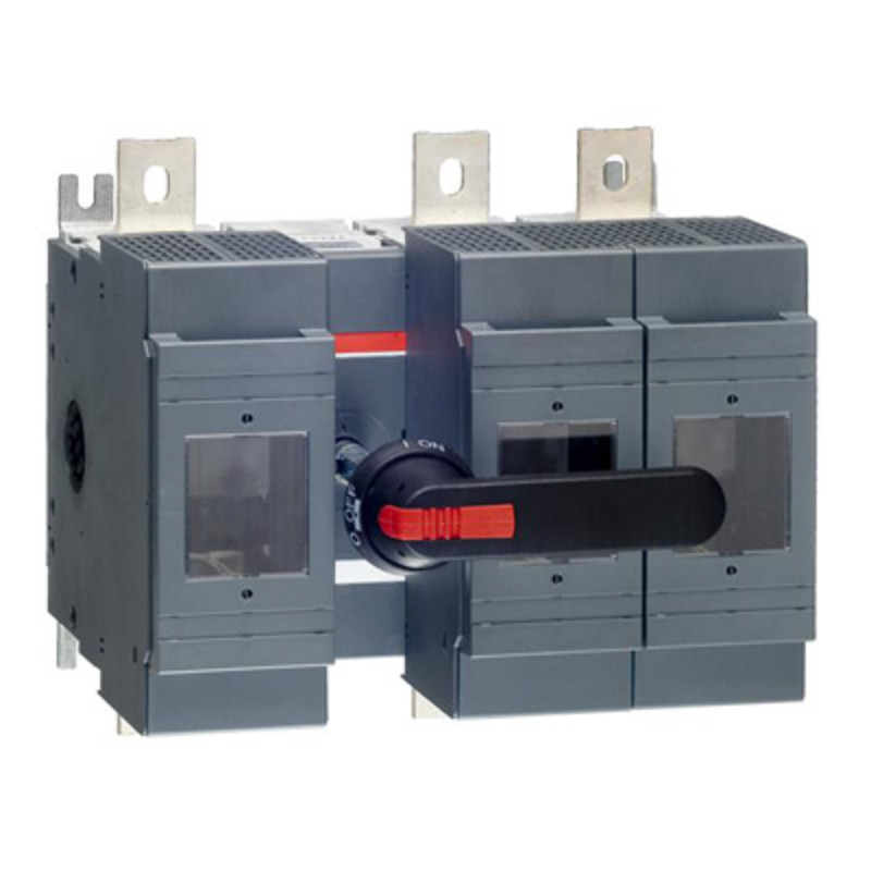 OS630B03P ABB OS 630A 3 Pole Switch Fuse for Base Mounting Switch Mechanism on Left Hand Side