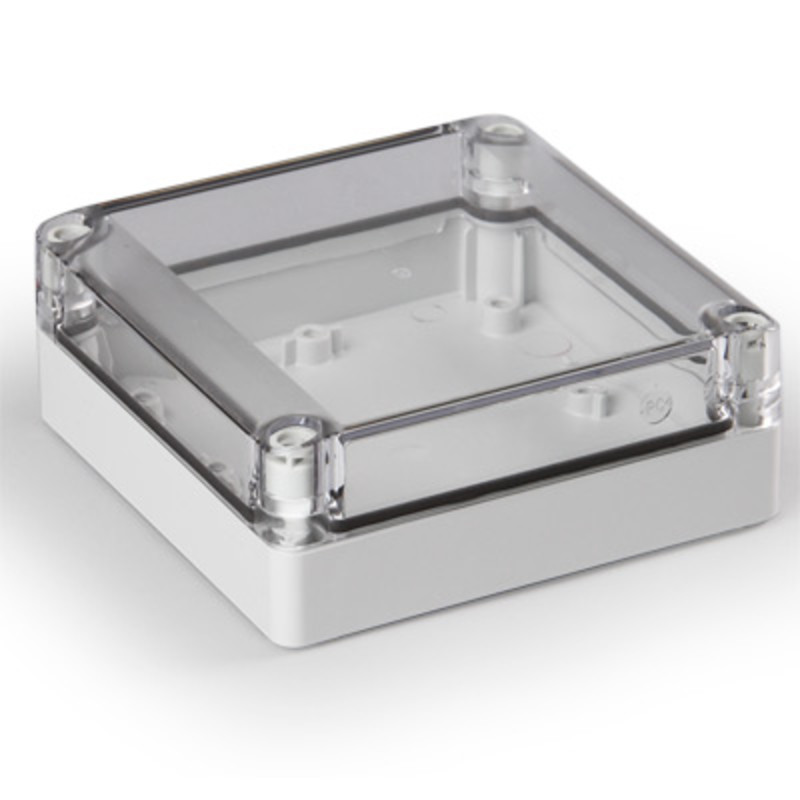 SABP131305LT Ensto Cubo S ABS 125 x 125 x 50mmD Enclosure Clear Lid IP66/67