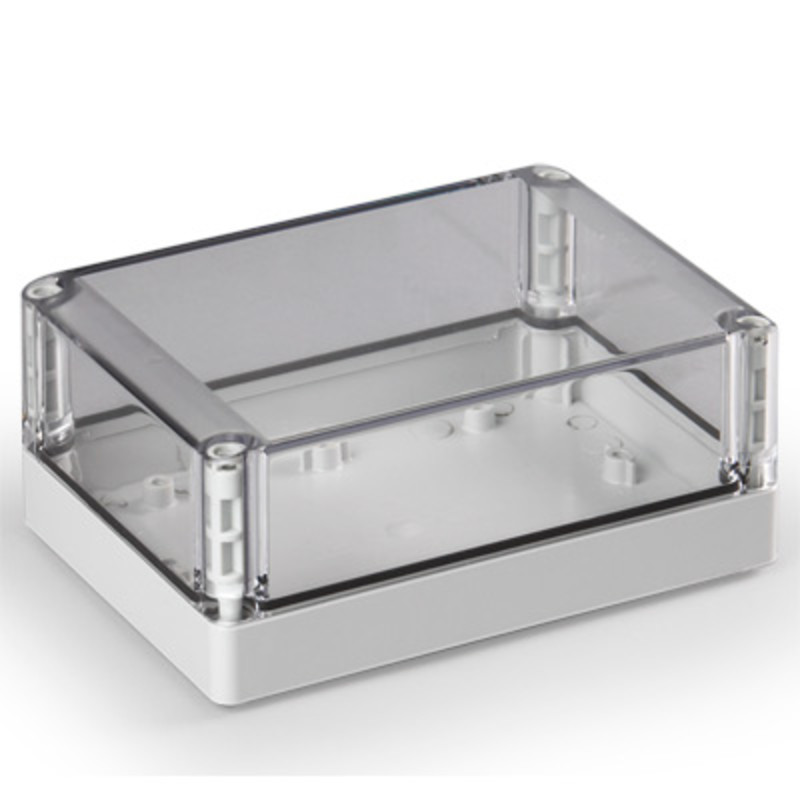 SABP131808LT Ensto Cubo S ABS 125 x 175 x 75mmD Enclosure Clear Lid IP66/67