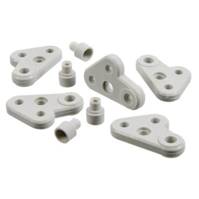 TF 28037 Fibox EURONORD Wall Fastening Lugs Pack of 4