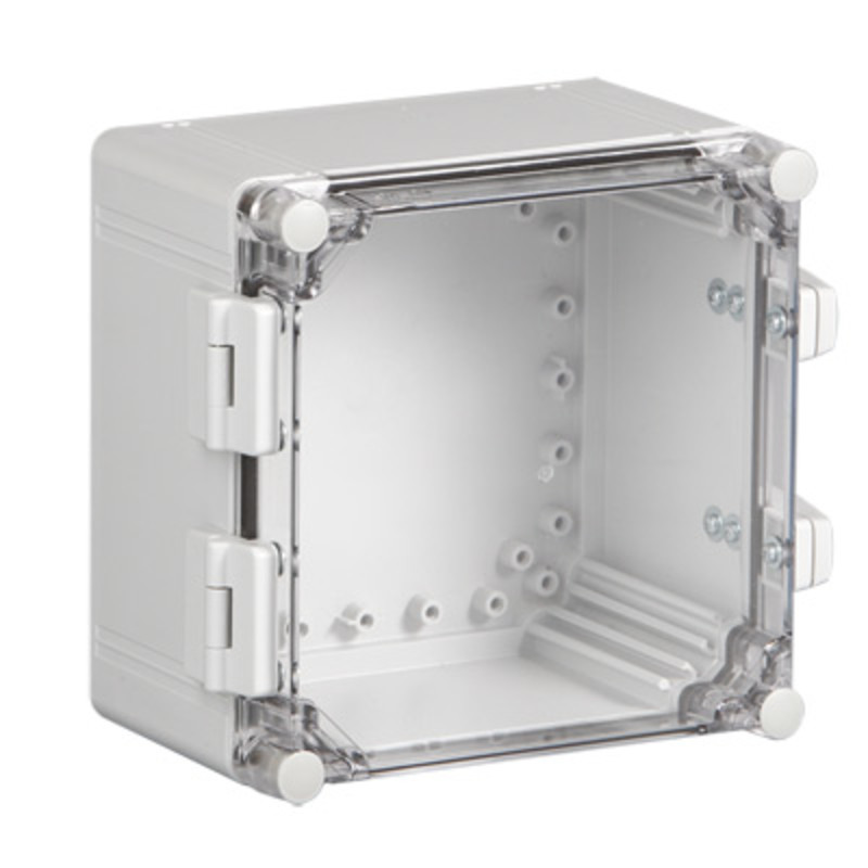 WPCP202013T Ensto Cubo W Polycarbonate 200 x 200 x 132mmD Enclosure IP66/IP67