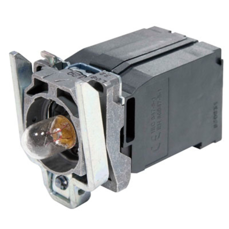 ZB4BV4 Schneider Harmony XB4 Transformer Light Block 230-240VAC Supply 6V Incandescent BA9s Bulb Included